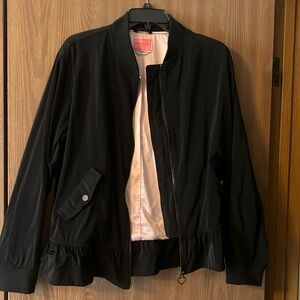 Black Kate Spade Bomber Jacket